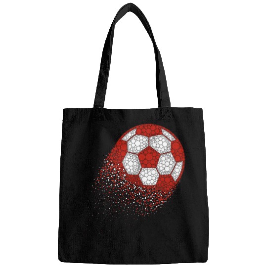 Sport Soccer Funny Soccer Ball With Polka Dots Happy Dot Day Boys Kids Bags