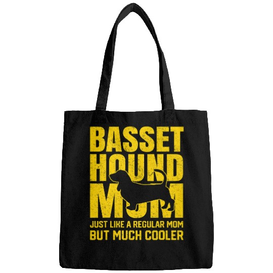 Basset Hound Pet bests Basset Hound Mom Ever Dog Mother Dog Lover Pet Gifts Bags