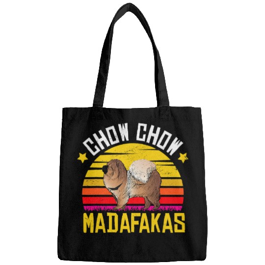 Chow Chow Pet Madafakas Funny Bags