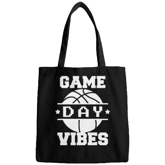 Sport Basketball Game Day Vibes Basketball Baller Coachs Sports Player 1 Bags