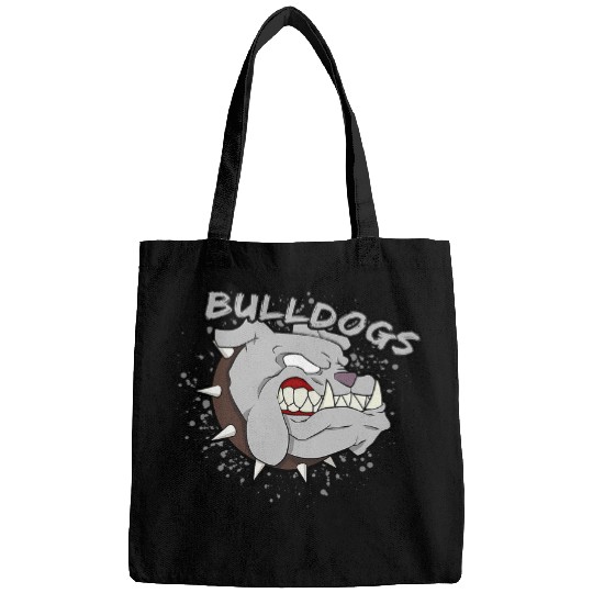 English Bulldog Pet Mascot Team Spirit Loyalty Bags