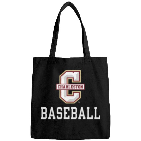 Sport Baseball Charleston Cougars Baseball Icon Dark Heather Bags