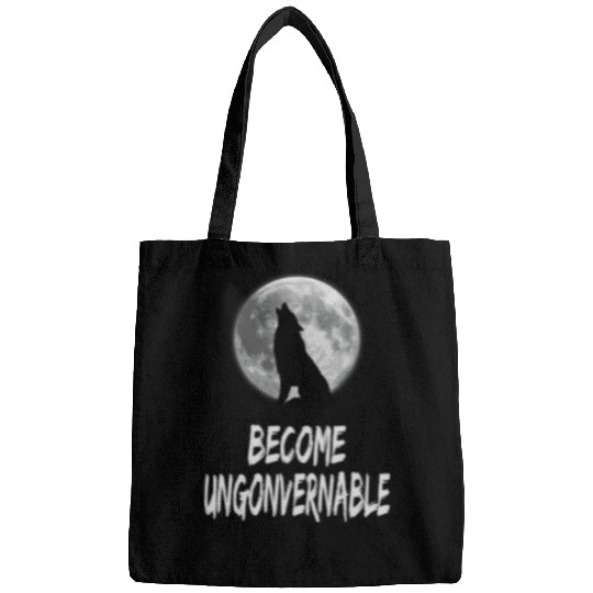 Coyote Mammal Become Ungovernable wolfs Howling at Moon Bags