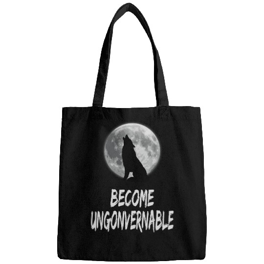Coyote Mammal Become Ungovernable wolfs Howling at Moon Bags