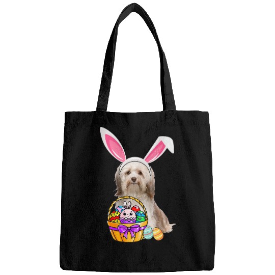 Havanese Pet Easter Egg Funny Havanese Easter Bags