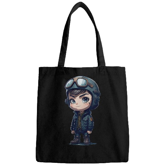 The fearless pilot Bags