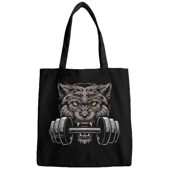 Coyote Mammal Bodybuilding wolfs Lover Wildlife Animal Zookeeper Bags
