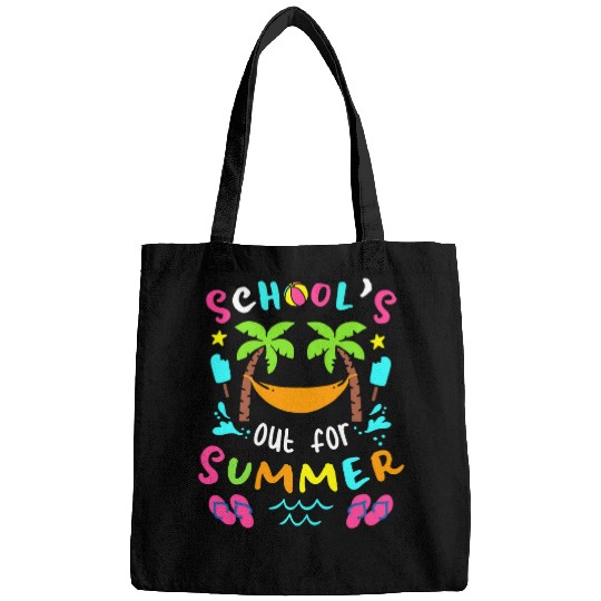 School s Out For Summer Holidays Teacher Student Bags