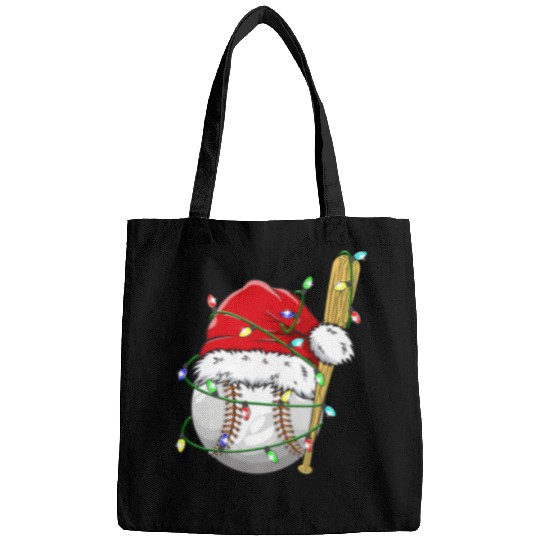 Sport Baseball Christmas Baseball Team Santa Sports xmass For Boys Kids Men Bags