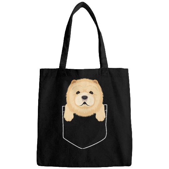 Chow Chow Pet Pocket Chow Chow Puppy Cute Bags
