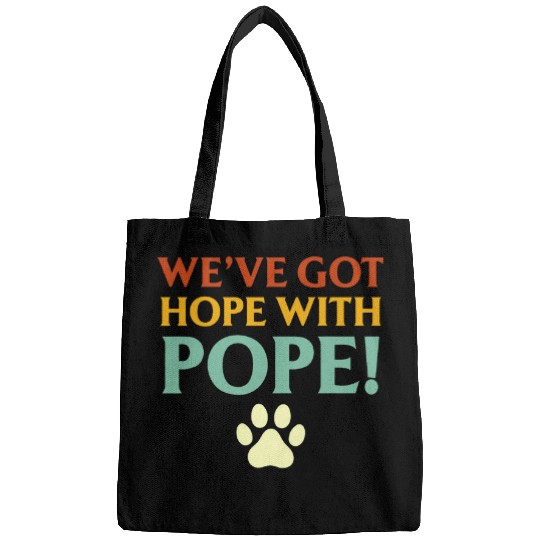 Weve Got Hope With The Pope Kentucky Paw Print 15 Bags