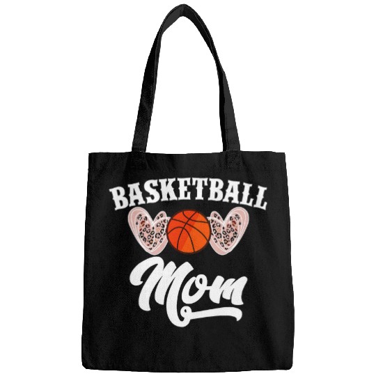Sport Basketball Mom Game Day Vibes Basket Hoop Mothers Day Women 3 Bags