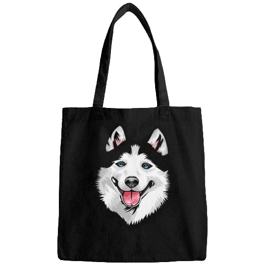 Husky Pet Cool Siberian Husky Face 276 Bags