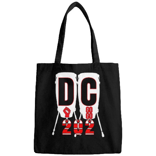 Funny Drummer Washington DC Nations Capitol Conga Drums Go Go Music Bags