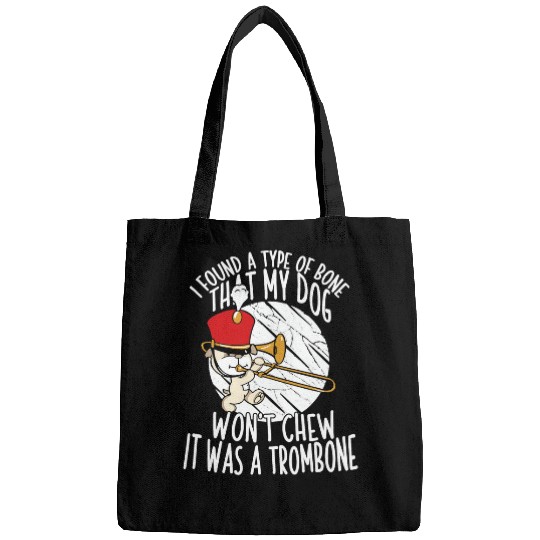 Funny trombones Bone Joke Orchestra Parade Marching Band Trombone Bags