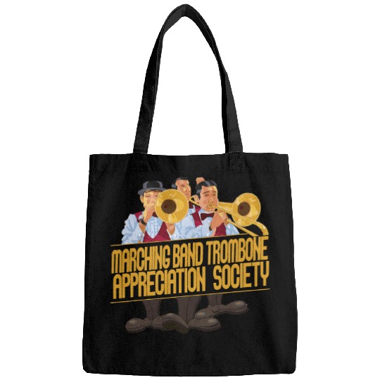 Funny trombones Marching Band trombones Appreciation Society Trombonist Bags