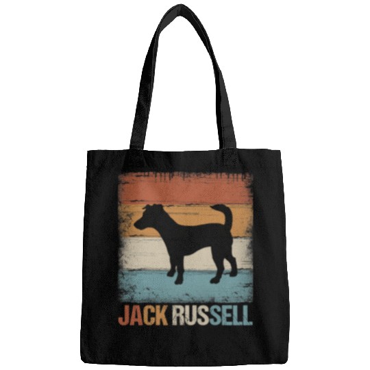 Jack Russell Pet Retro vintages Dog Lover Bags