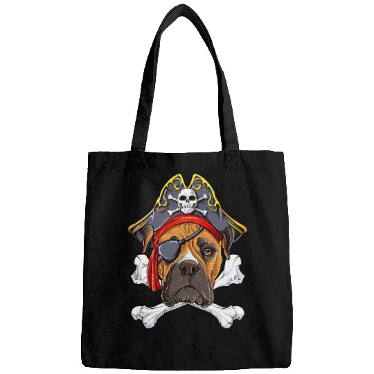 Boxer Pet Pirate Costume Jolly Roger Flag Skull Crossbones Gifts Bags