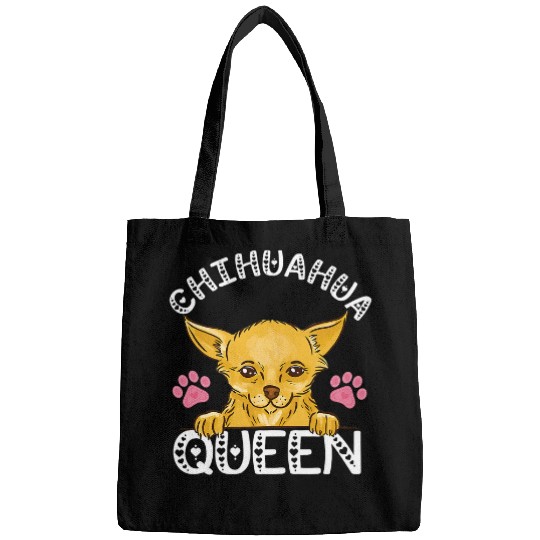 Chihuahua Pet Queen Chi Dog Owner Chihuahua Dog Puppy Breeder Bags