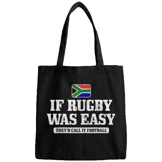 Sport Rugby South Africa If Rugby Was Easy It Would Be Called Football Bags