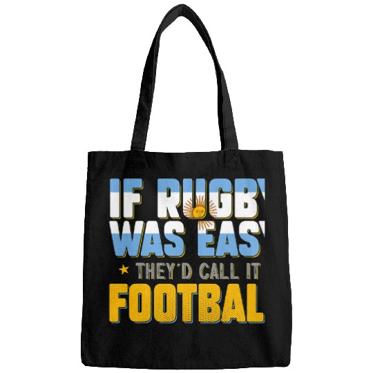 Sport Rugby Funny Argentina Rugby Sports Player Lover Argentine Fan Bags