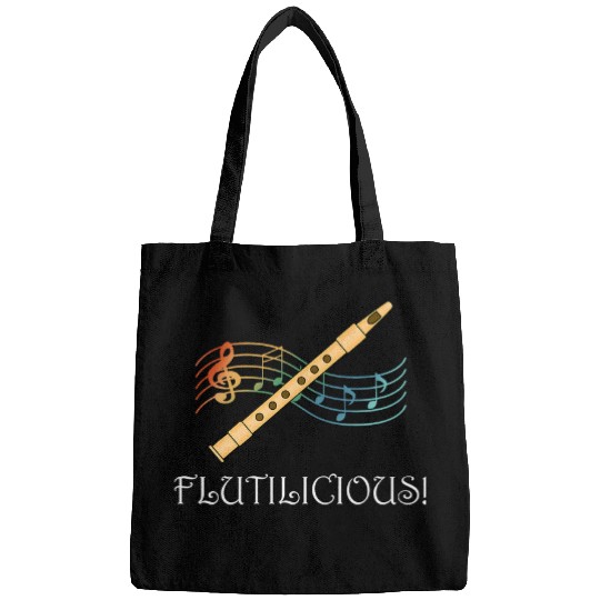Funny Flute Flutist Funny Saying Flute Player Orchestra Flute Bags