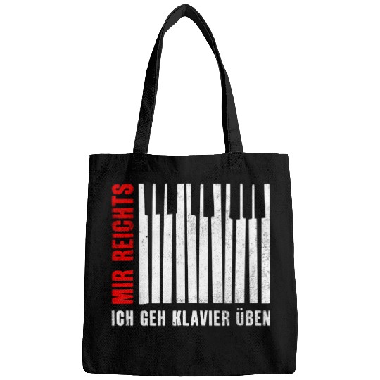 Funny Piano Music Ich geh Piano Practice Orgel Wings Piano Keyboard Music Bags