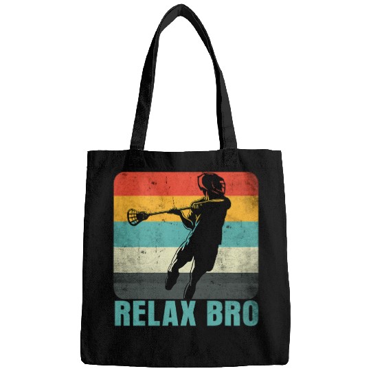 Sport Lacrosse Relax Bro Lacrosse Sports Team Game Bags