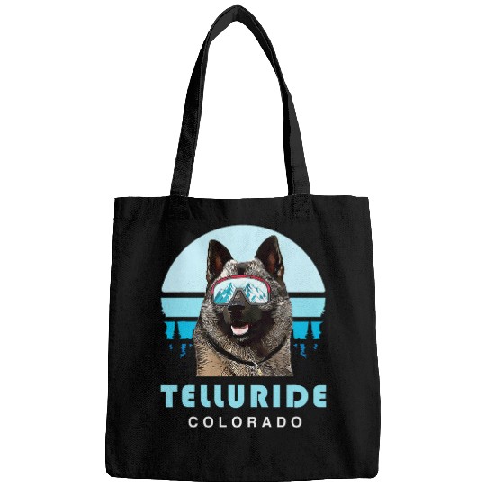 Elkhound Pet Ski Telluride Colorado Bags