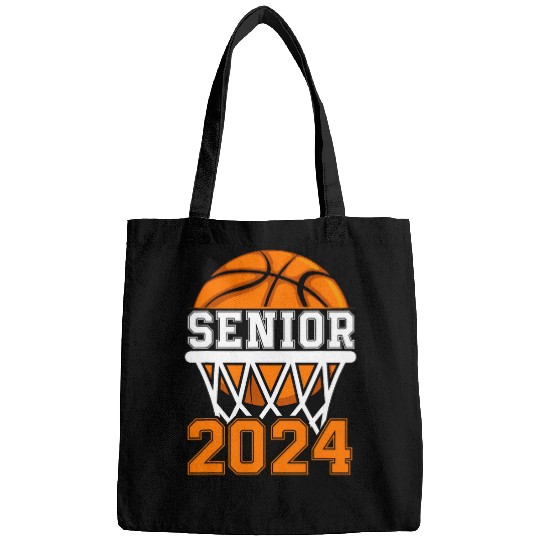 Sport Basketball senior 2024 senior year graduation for men women Bags