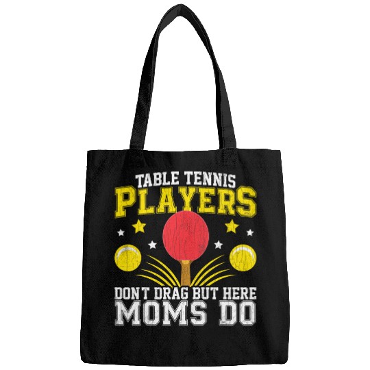Sport Ping Pong Players Dont Brag Funny Ping Pong Graphic Bags