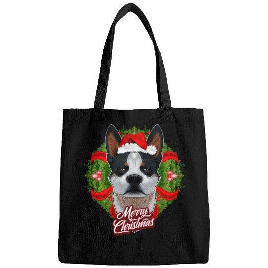 Australian Cattle Pet Dog Lover I Christmas Blue Heeler Bags