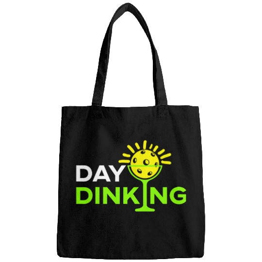 Sport Pickleball Day Dinking Pickleball Funny Pickle Ball Dink Responsibly Bags