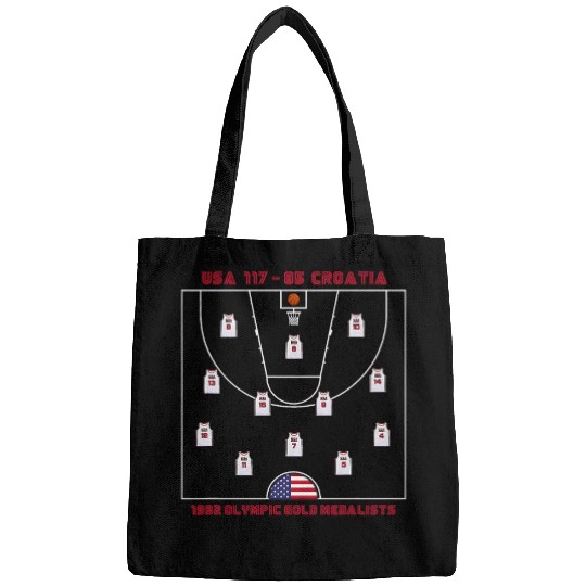 Sport Basketball USA American National Basketball Team Olympics 1992 Retro Bags