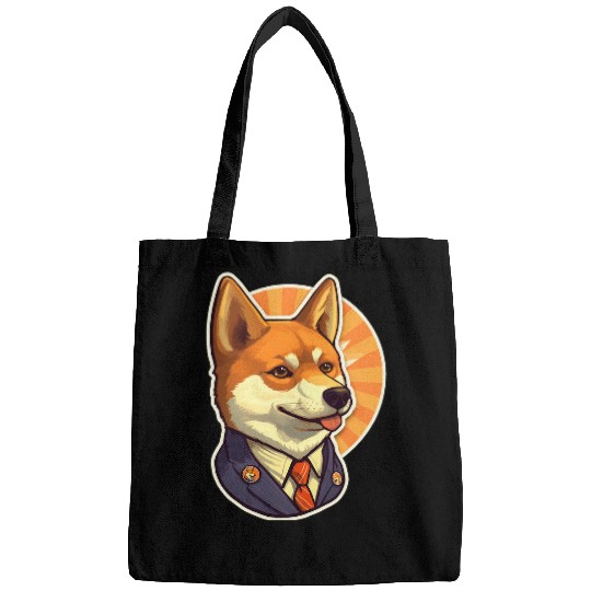 Adorable Advocacy Shiba Inus Political Persona Bags