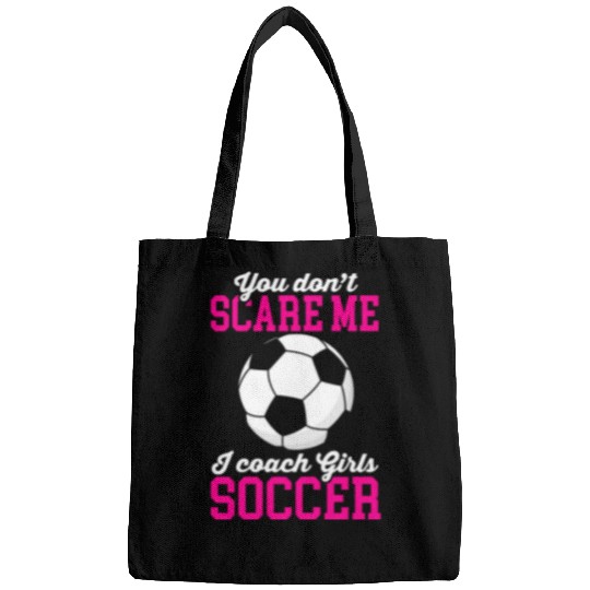 Sport Soccer Funny Soccer Lover Graphic Women and Girls Soccer Coach Bags