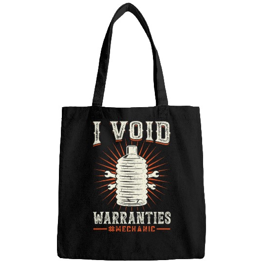I Void Warranties Mechanic Automotive Mechanic Bags