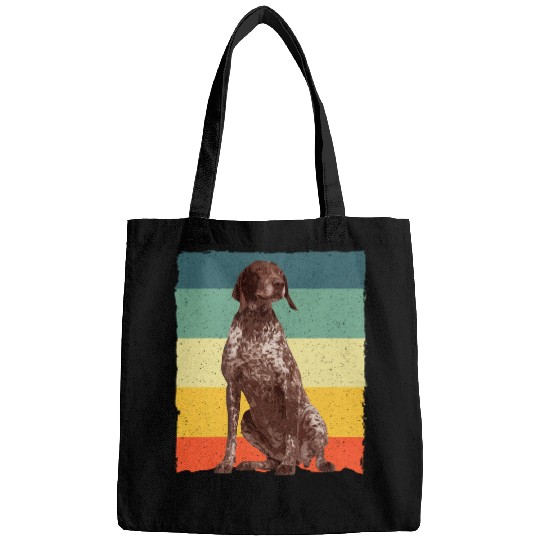 German Shorthaired Pet Art For Men Women GSP Dog Lover 1 Bags