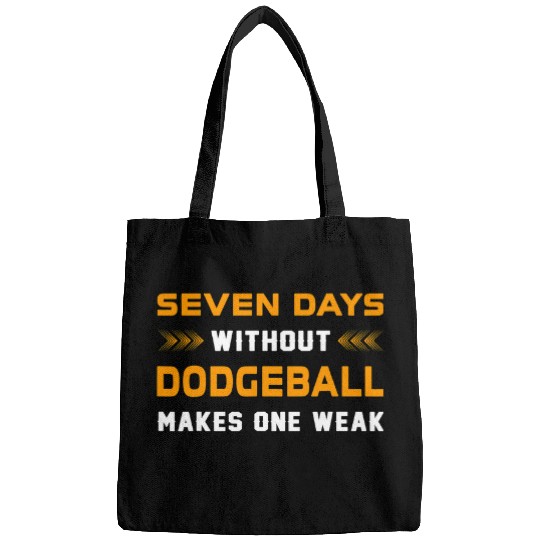 Sport Dodgeball Funny Without Dodgeball For Dodgeball Lovers Players Bags