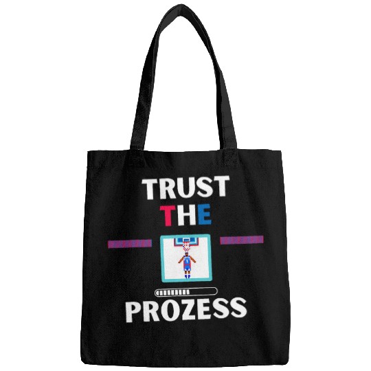 Sport Basketball Trust the Process Basketball Inspiration Bags