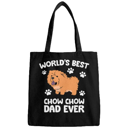 Chow Chow Pet Worlds bests Chow Chow Dad Ever Bags