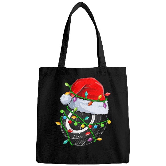 Sport Hockey Santa Sports Design For Men Boys Christmas Ice Bags