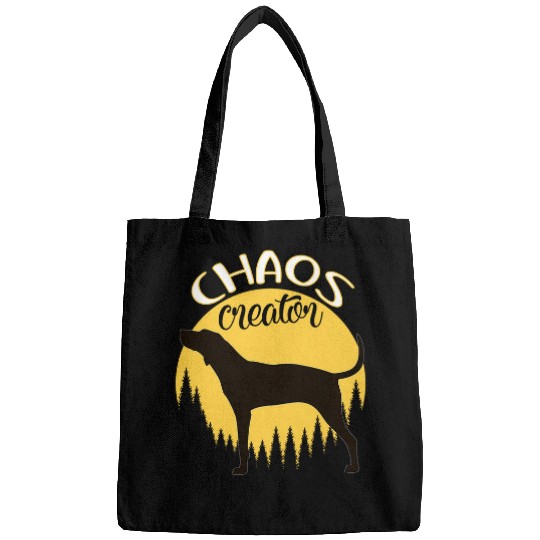 Coonhound Pet Treeing Walker Coonhound Dog Retro 20 Bags