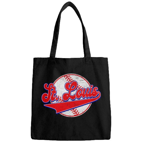 Sport Baseball St. Louis Cityscape vintages Baseball Men Women Kids Bags