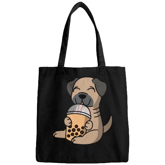 English Mastiff Pet Boba Bubble Milk Tea English Mastiff Bags