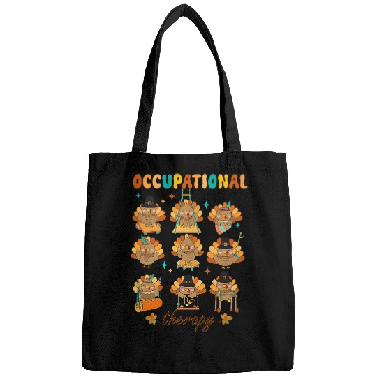Funny Turkey Occupational Therapy Ot Therapist Thanksgiving Bags