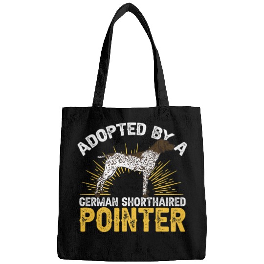 German Shorthaired Pet Adopted By A German Shorthaired Pointer GSP Bags
