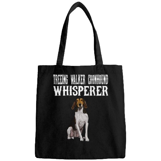 Coonhound Pet Treeing Walker Coonhound Wisperer Funny Dog Lover Bags