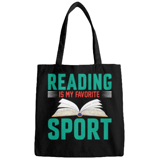 Reading is My Favorite Sport The Bookworm Olympics Bags