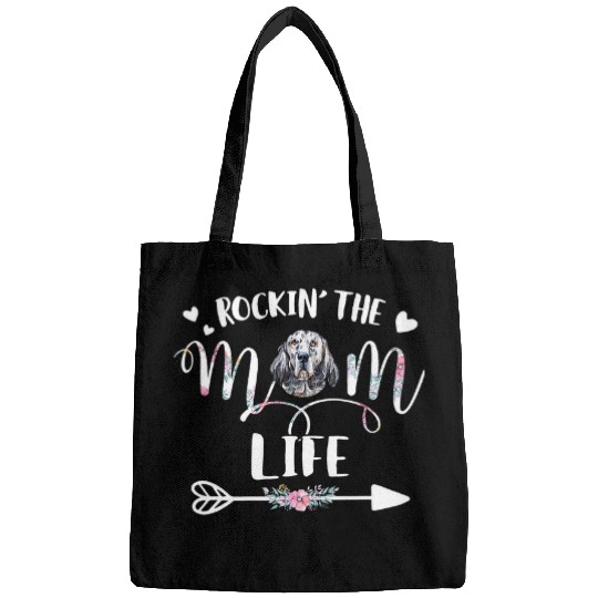 English Setter Pet English Setter Rockin the Mom Live Bags